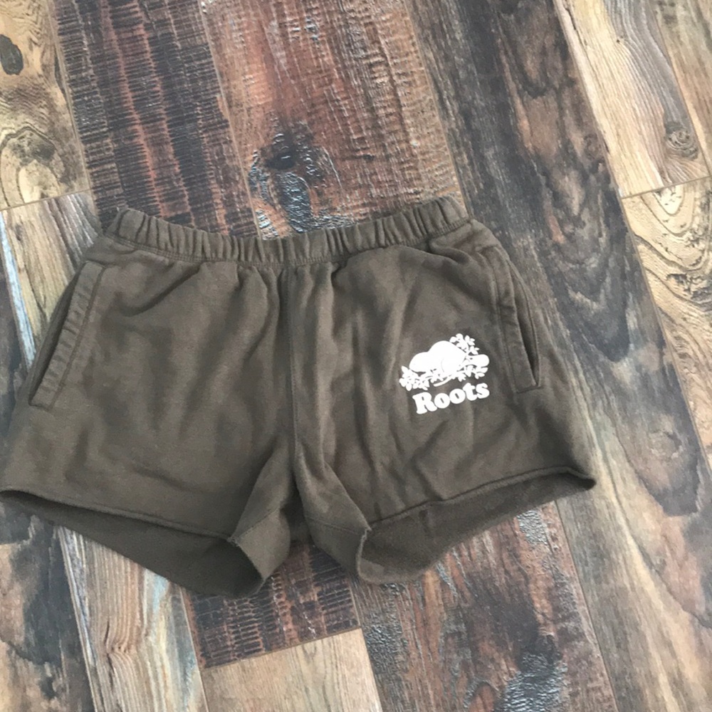 Roots track shorts-excellent condition